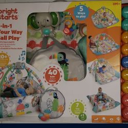 5 In 1 Baby Activities Gym Ball Pit 