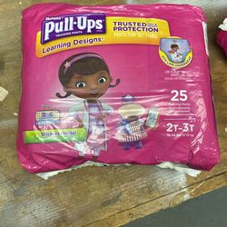 Pampers Easy ups / Huggies pull ups