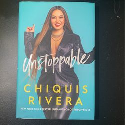 Hardcover- UNSTOPPABLE  By Chiquis Rivera 