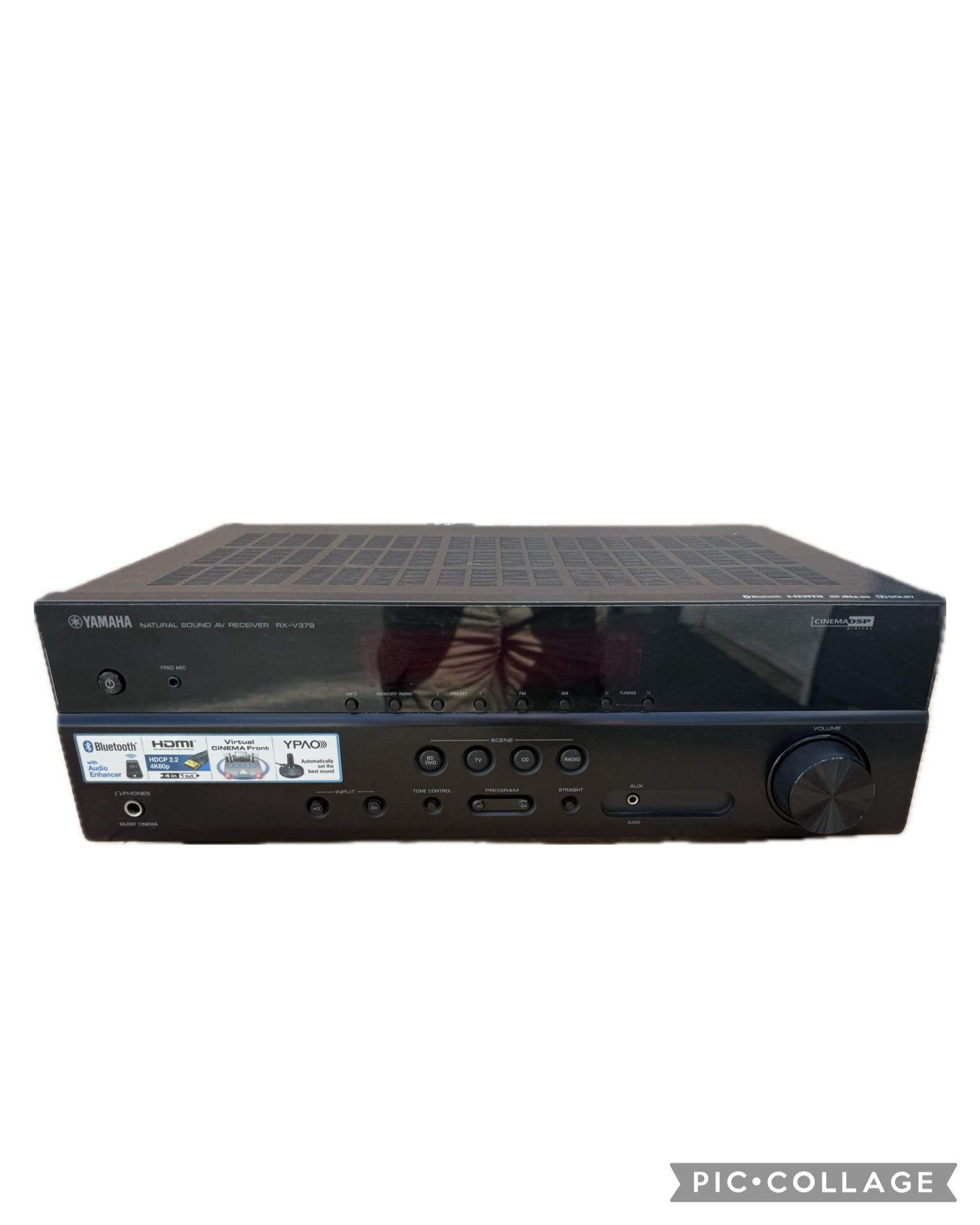 Yamaha 4K AVR + Polk Audio Speakers