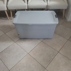 2 Sterlite Containers With Wheels