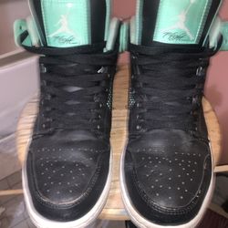 Jordan 1 Retro 89 Green Glow Sz 9.5