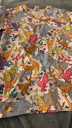 Scrub Top Size Xs
