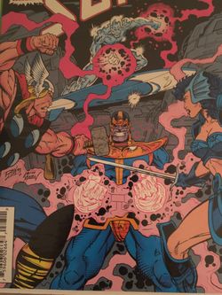 Thanoes Galactus Dr. Strange comics
