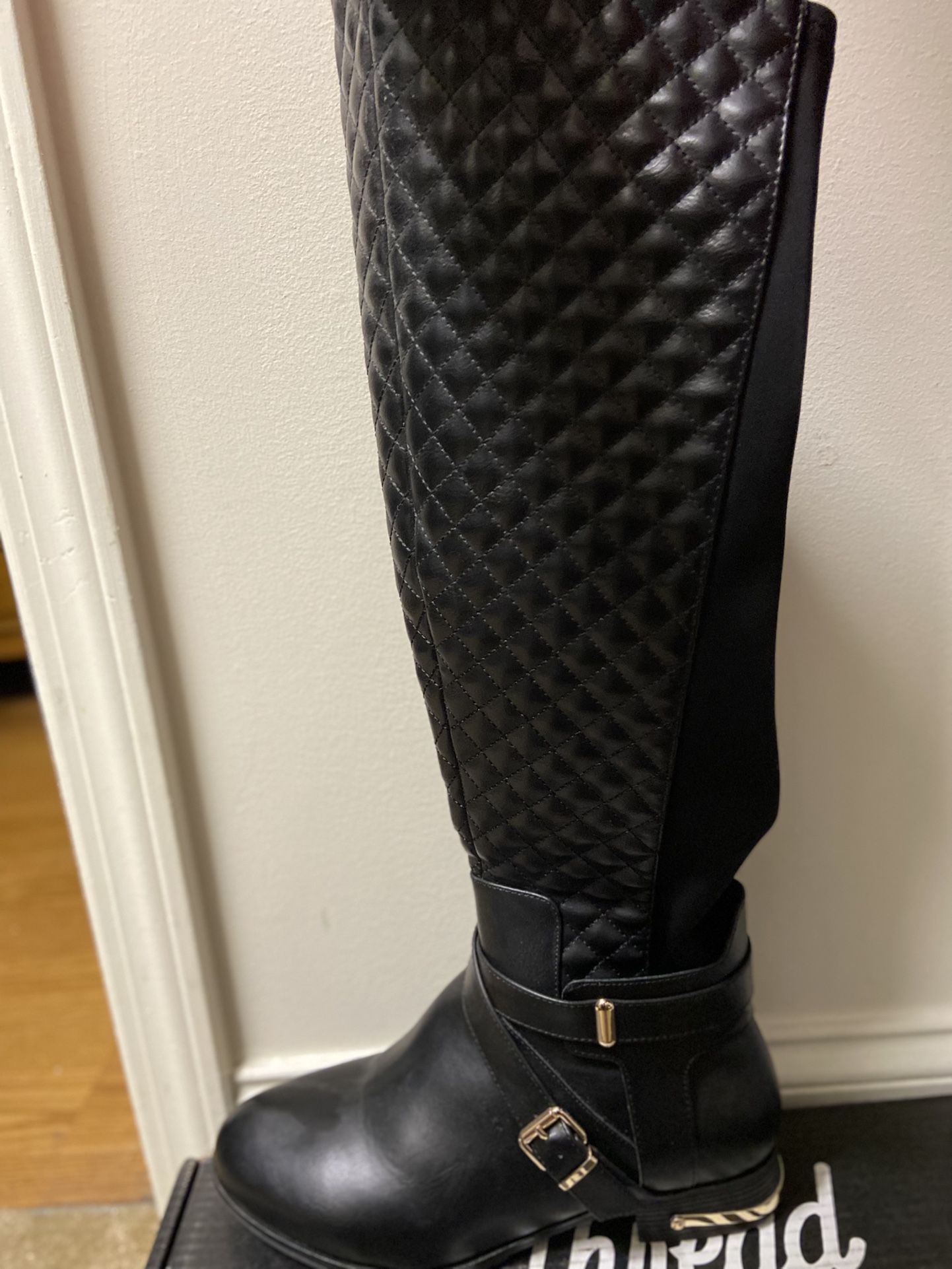 Black Knee high Boots 