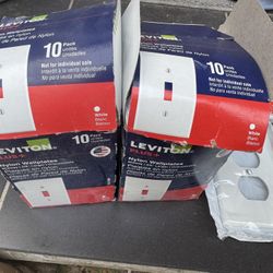Leviton Wall Plates. 
