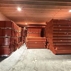 12’ & 8’ Teardrop Pallet Rack Beams Racking Shelving Storage 