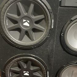 Kickers 15 Inch Subwoofers 