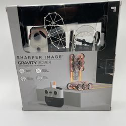 Sharper Image Gravity Rover - Remote Control Wall & Ceiling Crawler with LED Lights - New in Box