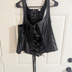 Black Buckle Corset