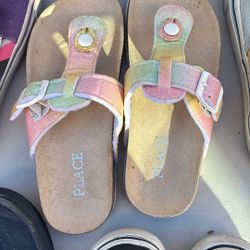 SANDALS children’s Place Size 13 Girls