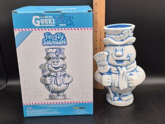 Geeki Tikis Holiday Frosty The Snowman Ceramic Mug, New