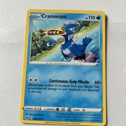 Cramorant Pokémon Card 040/185 