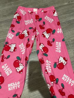 hello kitty pj pants size xs