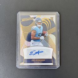 2025 Elic Ayomanor Panini Revolution Rookie Autograph