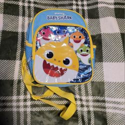 Baby Shark Small Backpack 