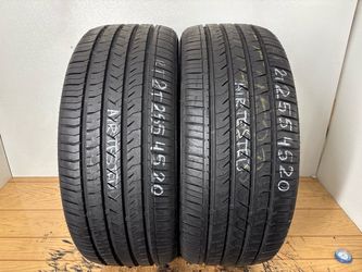 2 tires 255 45 20 Leao Lion Sport 3 like new no repairs