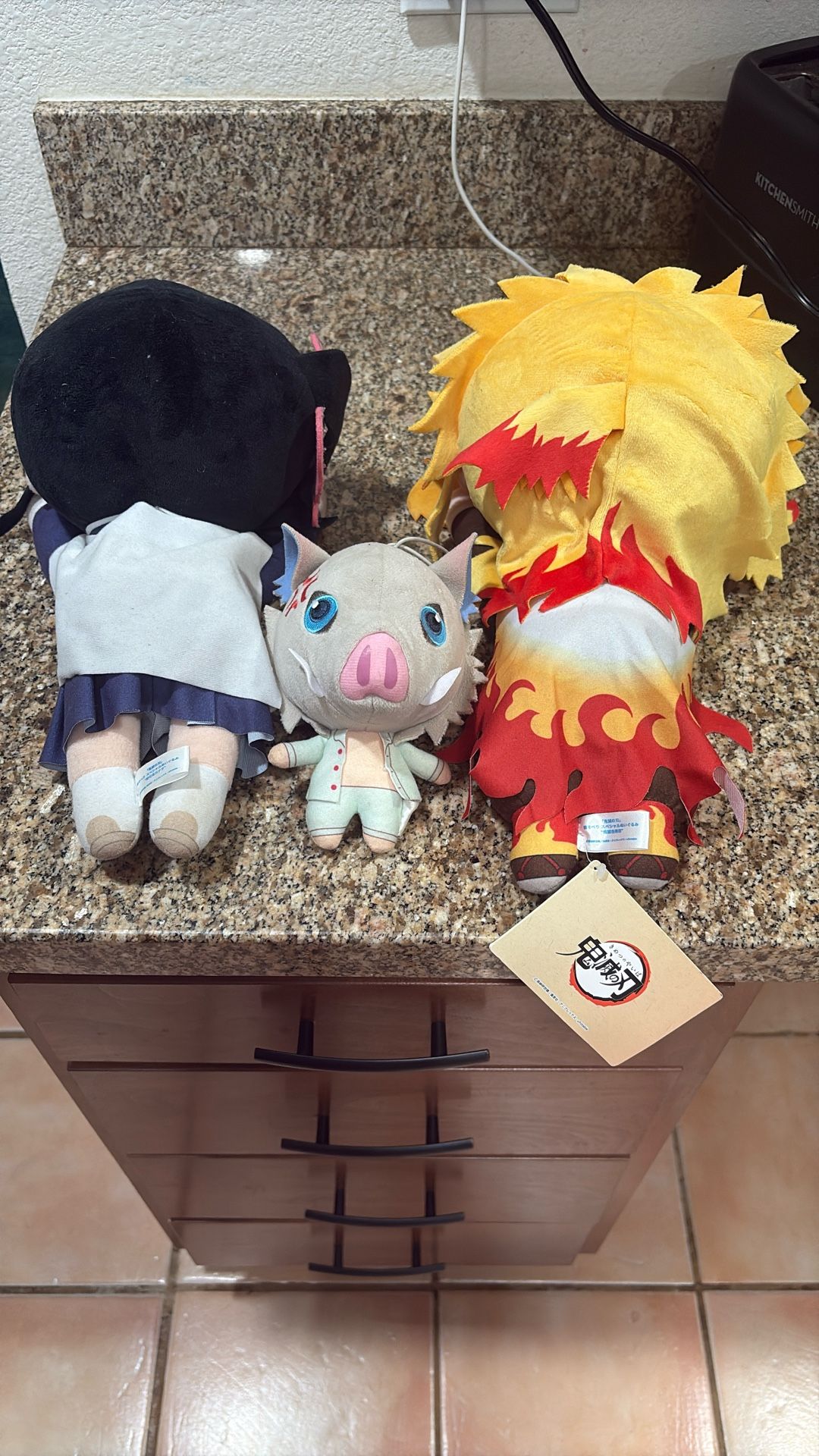 3 Demon Slayer Character Plushies