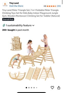 Toddler / Kids climbing set