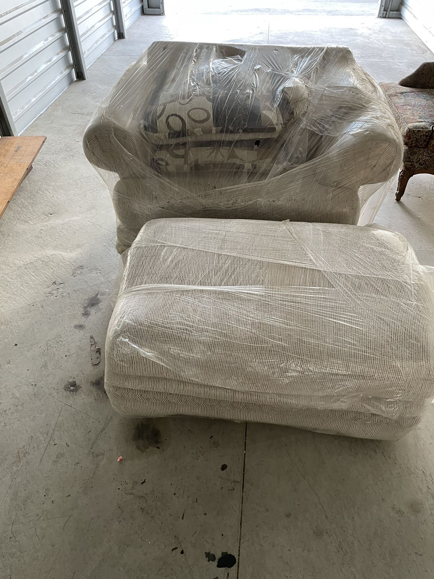 Couch, Love Seat, Oversized Chair And Ottoman