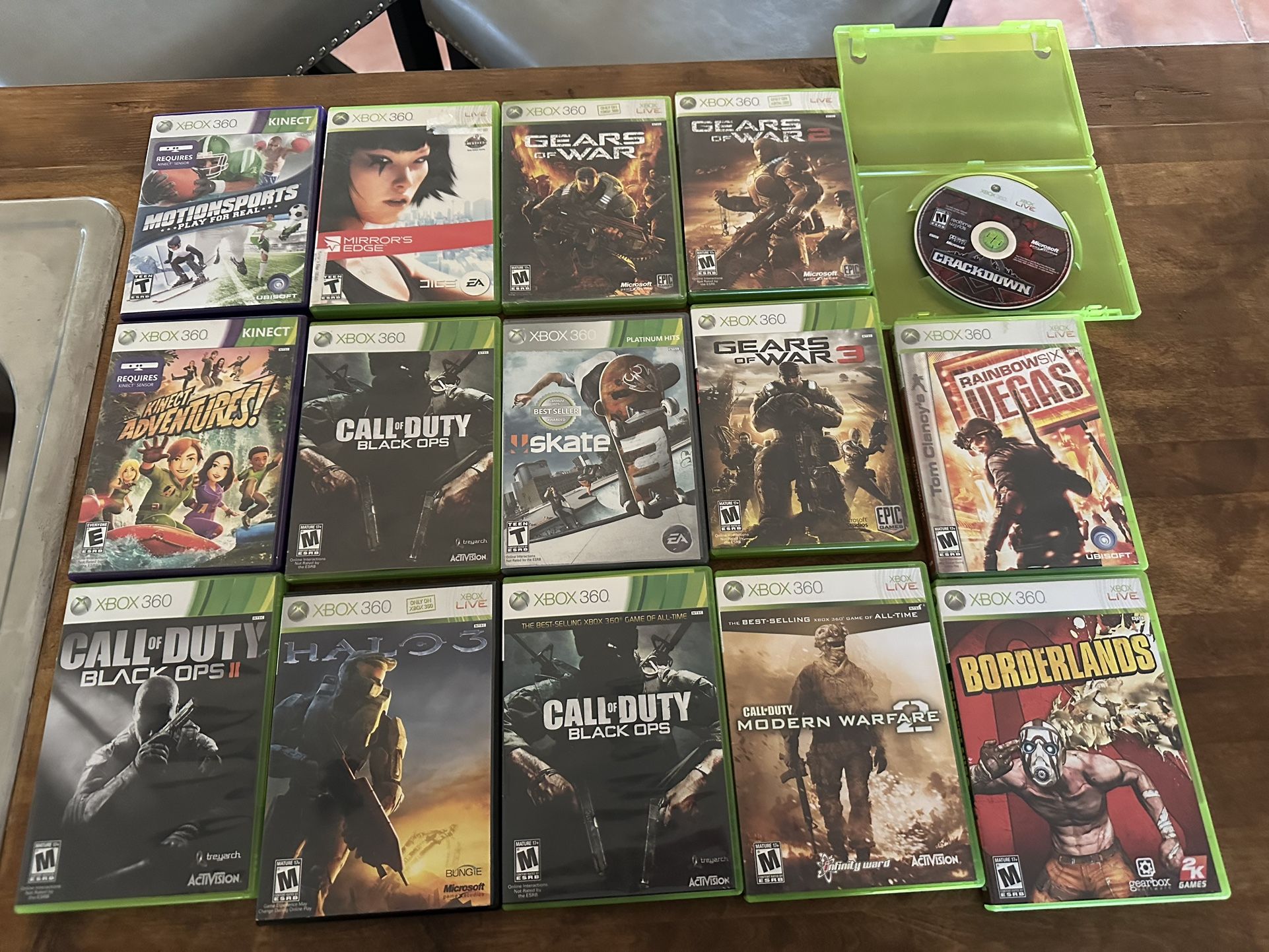 Xbox 360 - DVD Games 