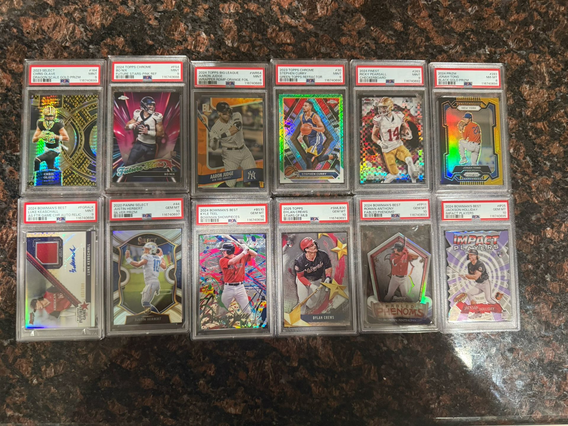 Sport Cards PSA Graded Mixed Sports
