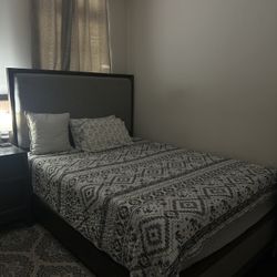 Brown Bed Frame – Great Condition