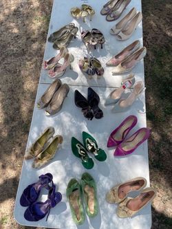 🔥 33% OFF🔥👠All 17 - 💲20 👠 17 Pair 👠 Women’s Shoes 👠Size 7-1/2 & 8 👠 Used -