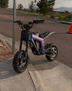 Fully modded tuttio trying to trade for a bigger bike like a Talaria or a Surron only reasonable trades or just cash all the mods in description