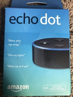 Echo Dot 2nd Generation