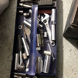 Tools Box With Sockets Assorted 