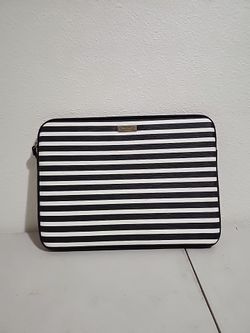 Kate spade stripped laptop sleeve