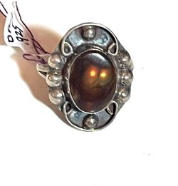 Antique Southwestern Opal Ring 9