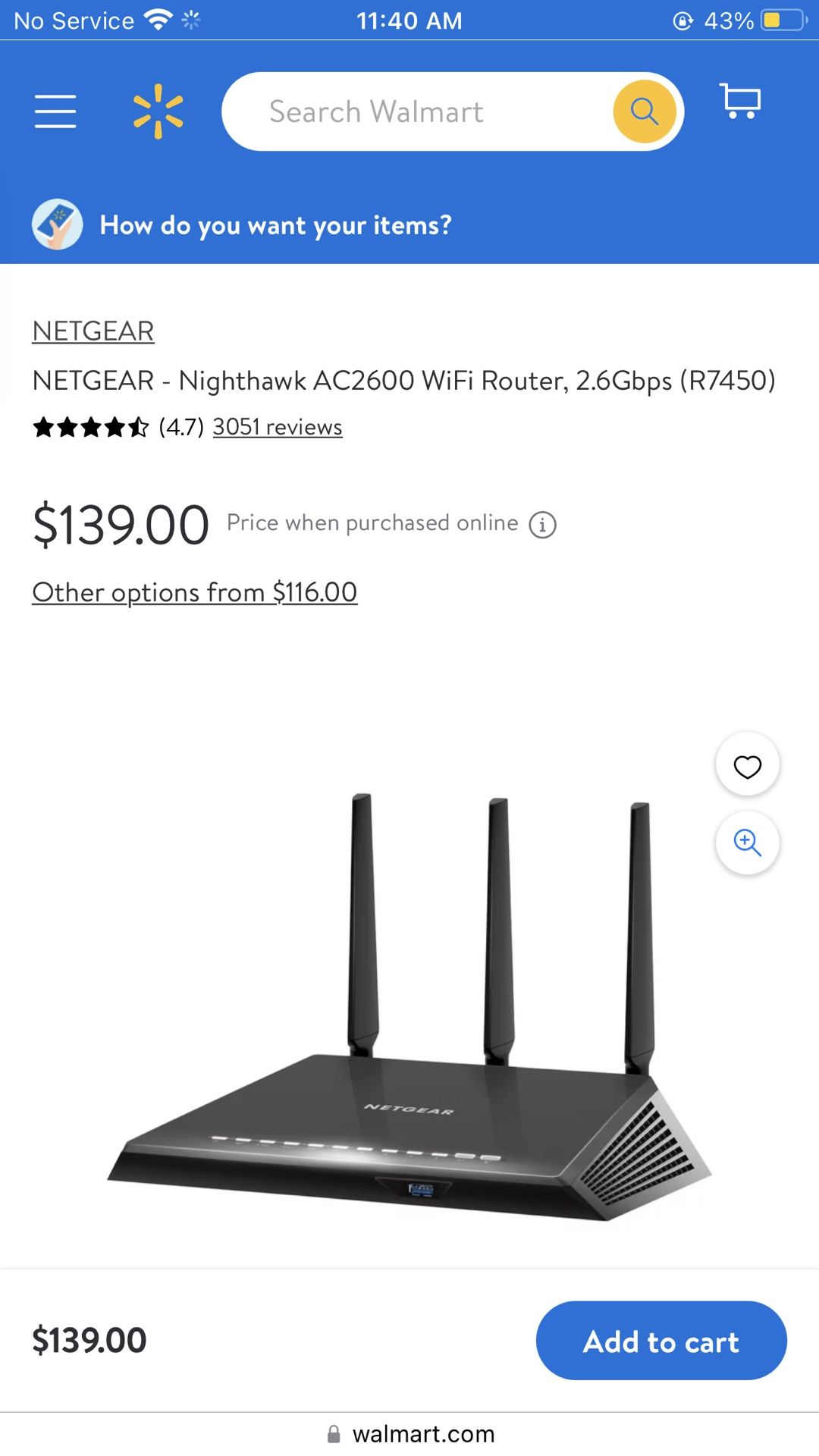 Nighthawk Wifi Router