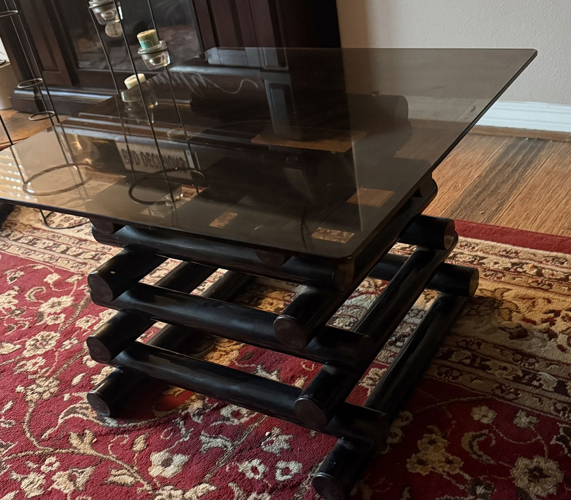 Metal Tubular Side Table