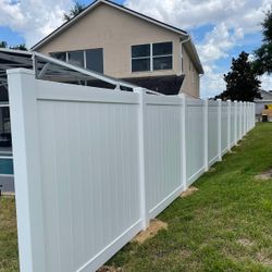Vinyl Fence 