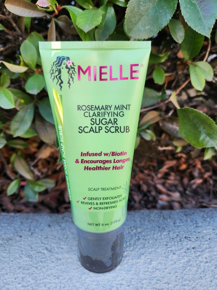 Mielle Organics Rosemary Mint Clarifying Sugar Salt Scrub