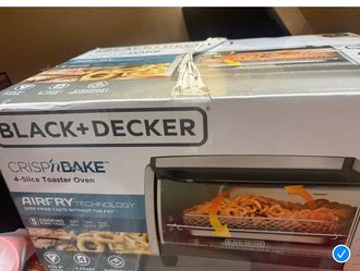 Black and decker toaster oven