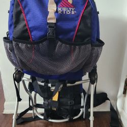 KELTY KIDS Backcountry Hiking Backpack Child Carrier w Removable Sun/Rain Hood