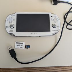 PlayStation Vita White Modded System