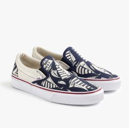 Vans x JCREW Slip On Size 9.5 and 11