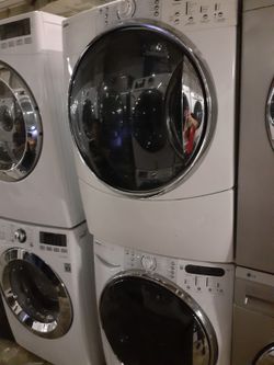 KENMORE front load steam washer & matching electric dryer working perfectly