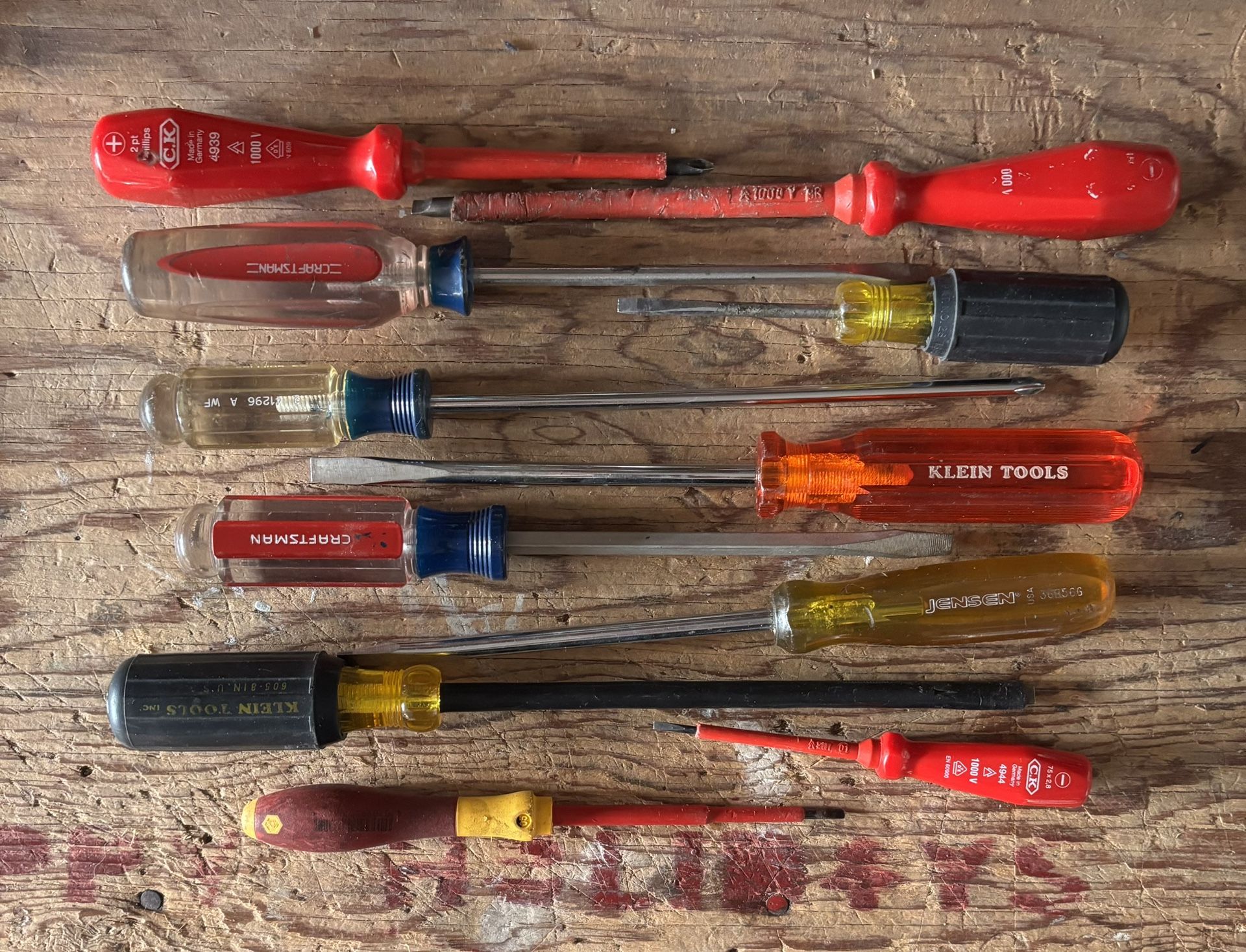 Screwdrivers, Used All For $20.