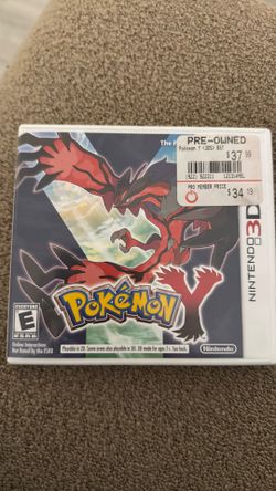 Pokemon Y with Box and Manuals