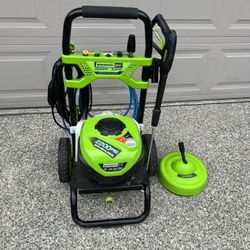 greenworks pro 2200 psi pressure washer