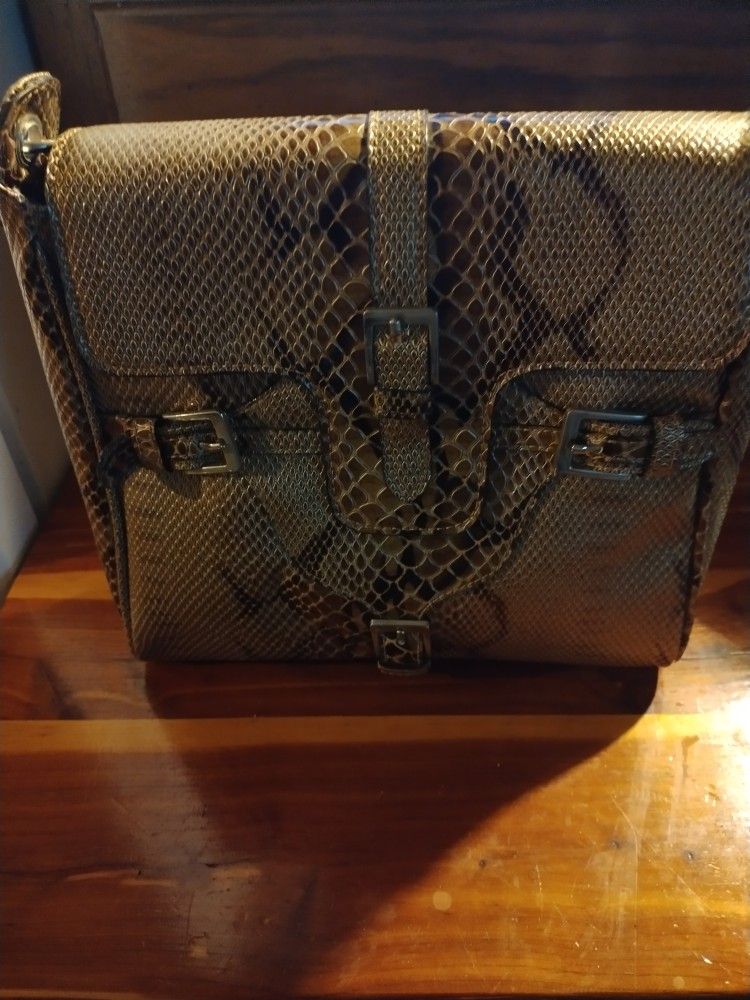 Snakeskin Purse