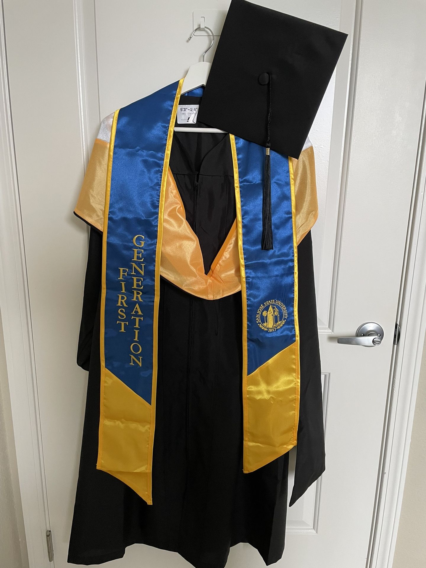 Master’s Graduation Regalia – San Jose State University
