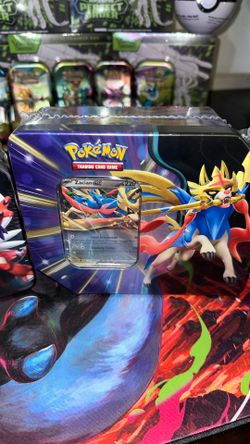 Pokemon Zacian promo 5x pack Mega Tin