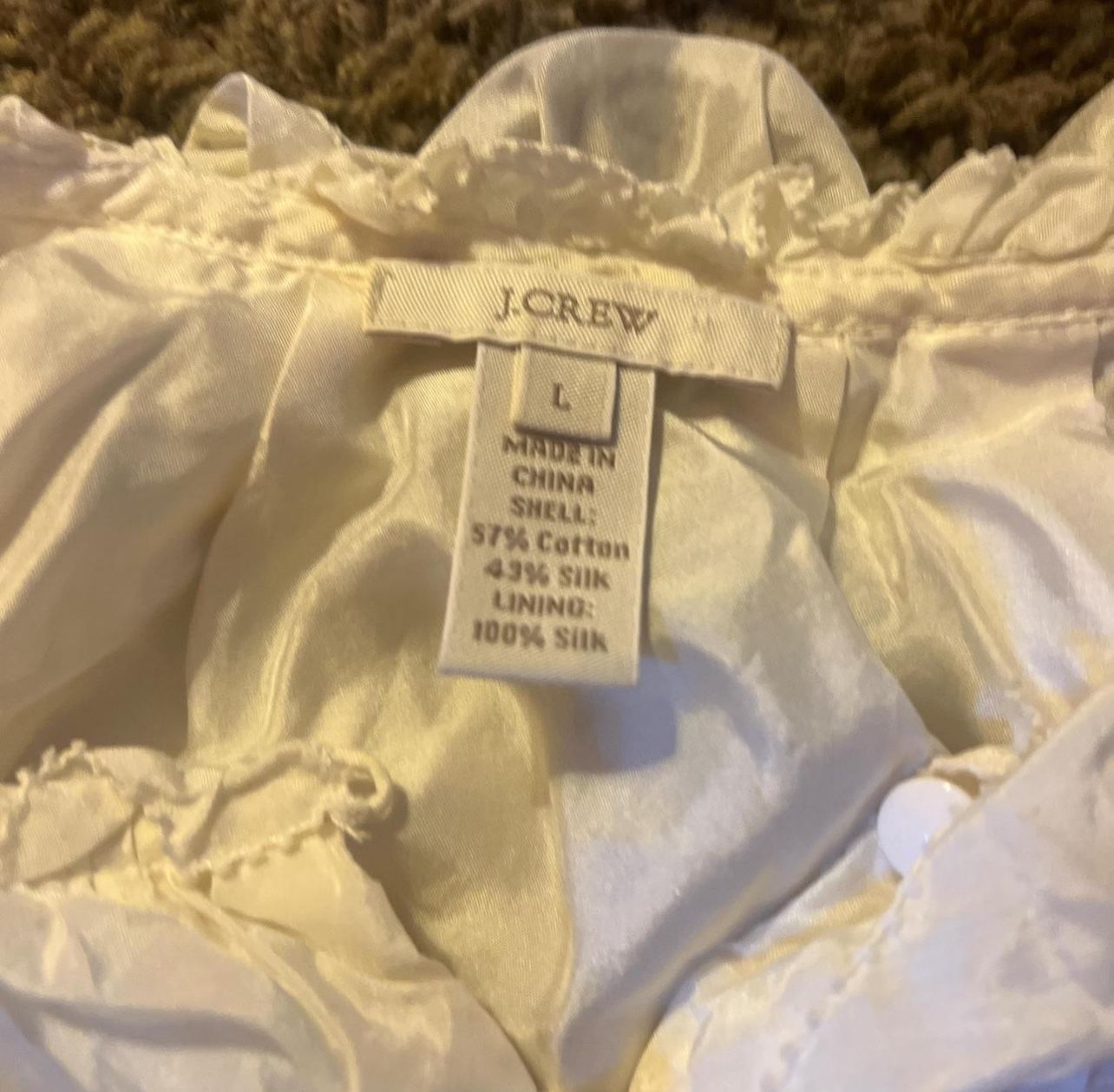 J.CREW BABYDOLL TOP