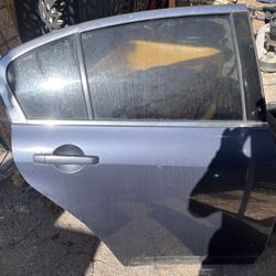 Infiniti G37 Sedan Back Passenger Door 